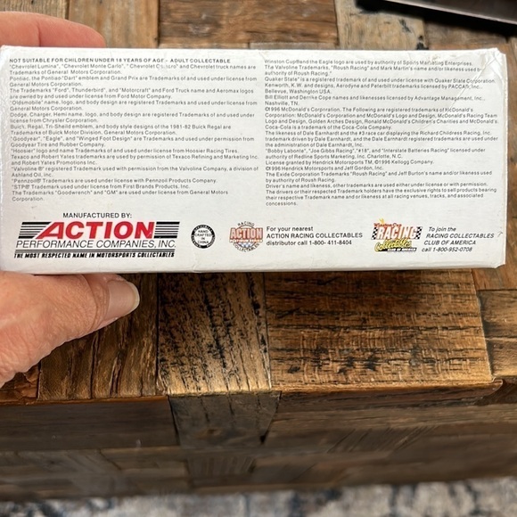 1998 Jimmy Spencer 23 Winston No Bull Ford Taurus Action NASCAR Diecast - Picture 4 of 5